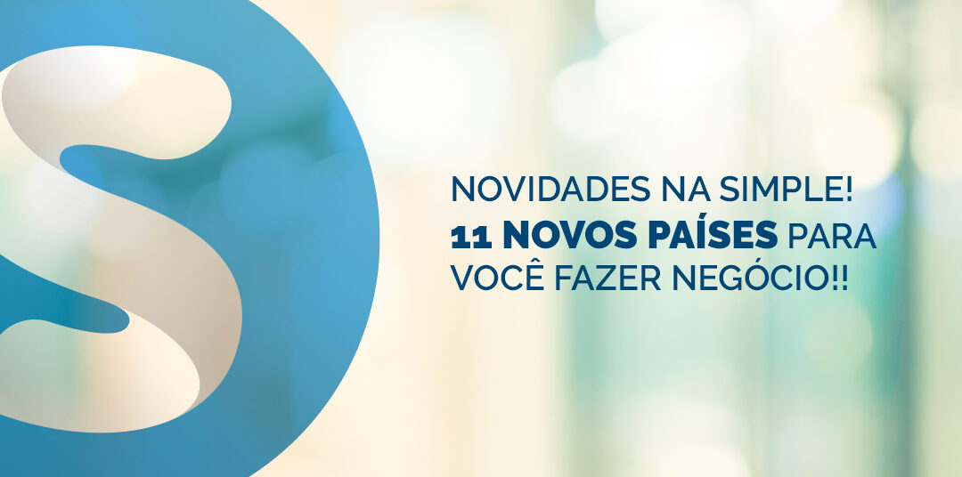 NOVIDADES NA SIMPLE!